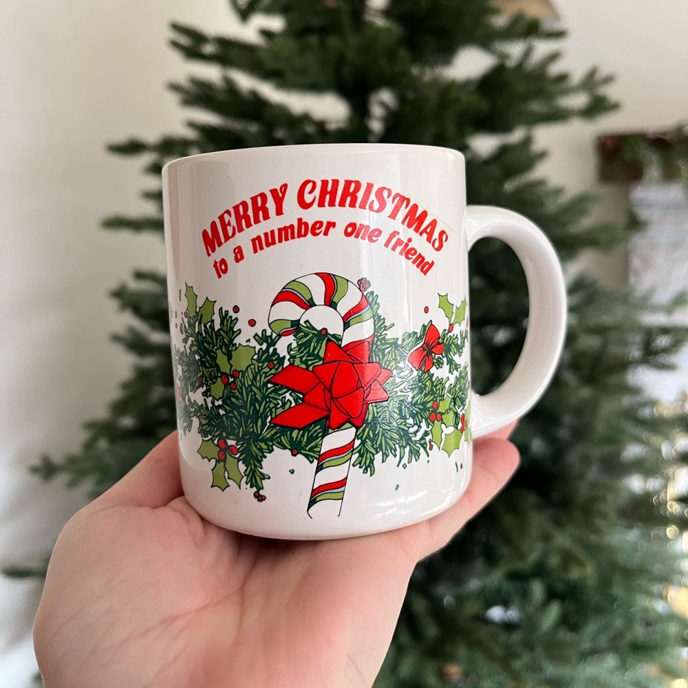 Vintage Novelty holiday Christmas mug